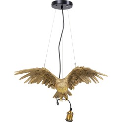 Suspension Chouette dorée Kare Design